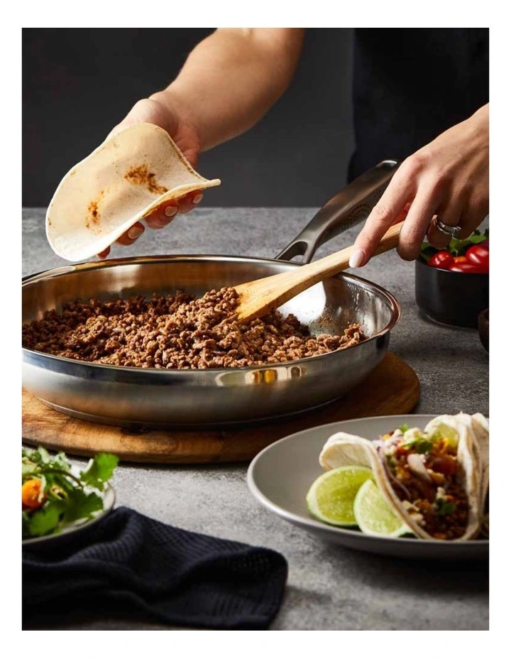 Baccarat id3 Stainless Steel Frypan 30cm in Silver image 6