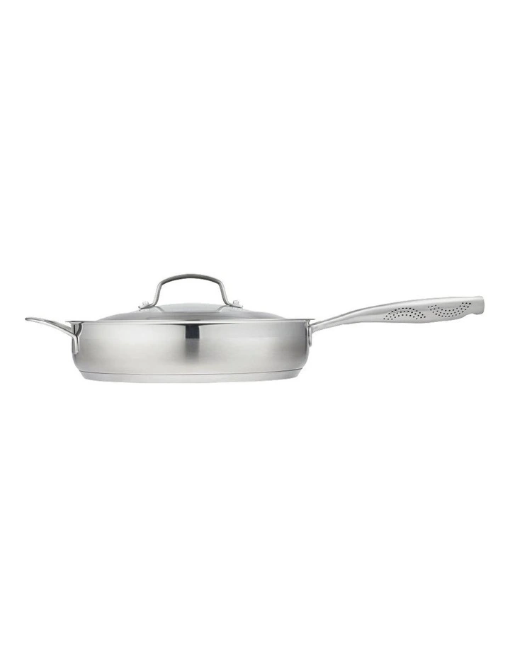 Baccarat iD3 Stainless Steel Sautepan With Lid 28x6cm in Silver image 2