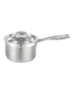 Baccarat iD3 Stainless Steel Saucepan With Lid 18cm in Silver
