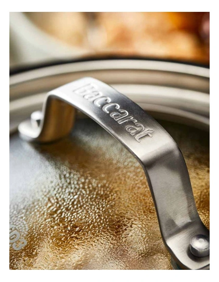 Baccarat iD3 Stainless Steel Saucepan With Lid 18cm in Silver image 5