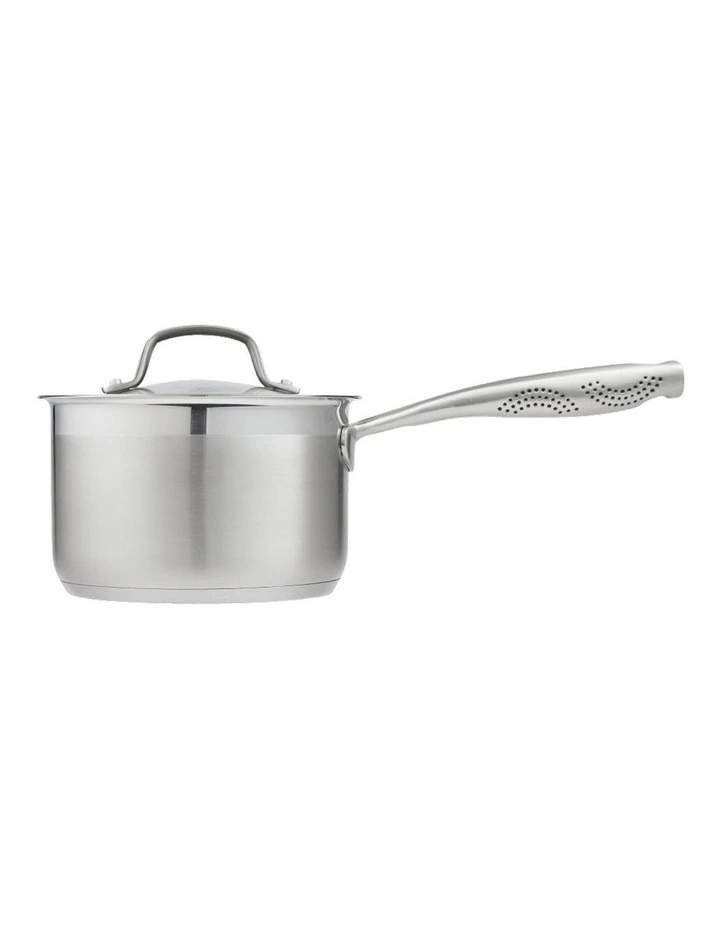 Baccarat iD3 Stainless Steel Saucepan With Lid 16cm in Silver image 2