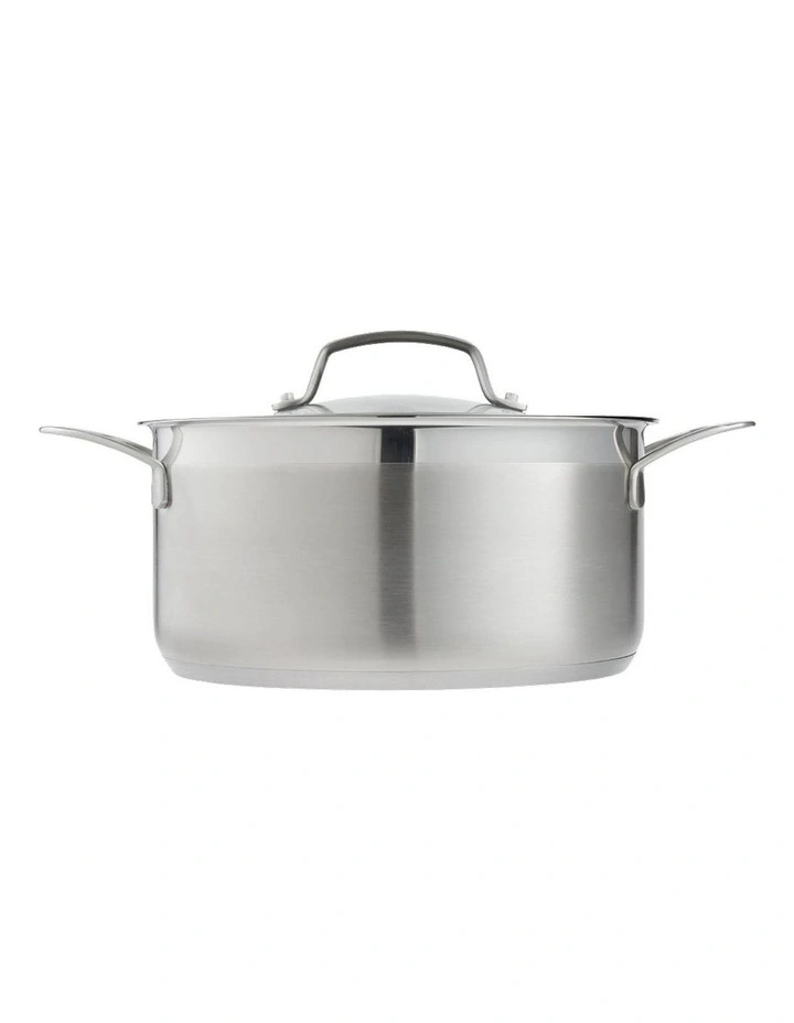 Baccarat iD3 Stainless Steel Casserole With Lid 20cm in Silver image 2