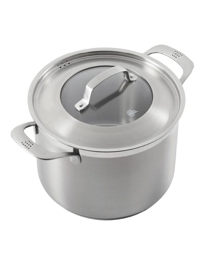 Baccarat iD3 Stainless Stockpot With Lid 24cm in Silver image 1