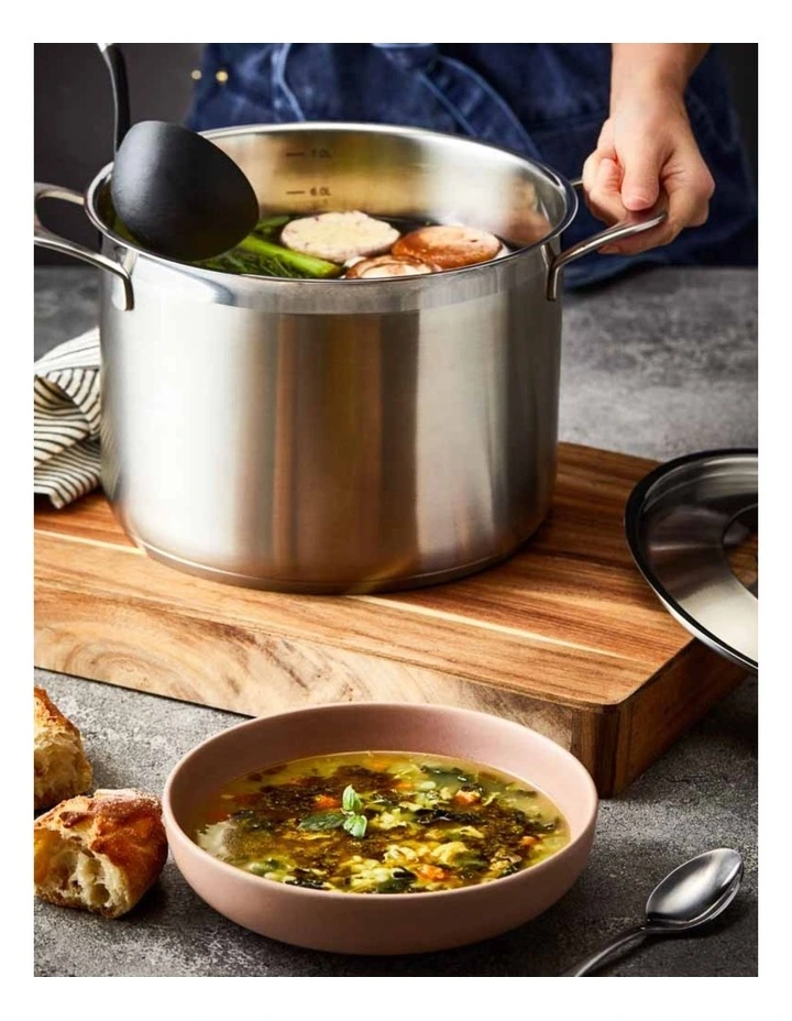 Baccarat iD3 Stainless Stockpot With Lid 24cm in Silver image 3