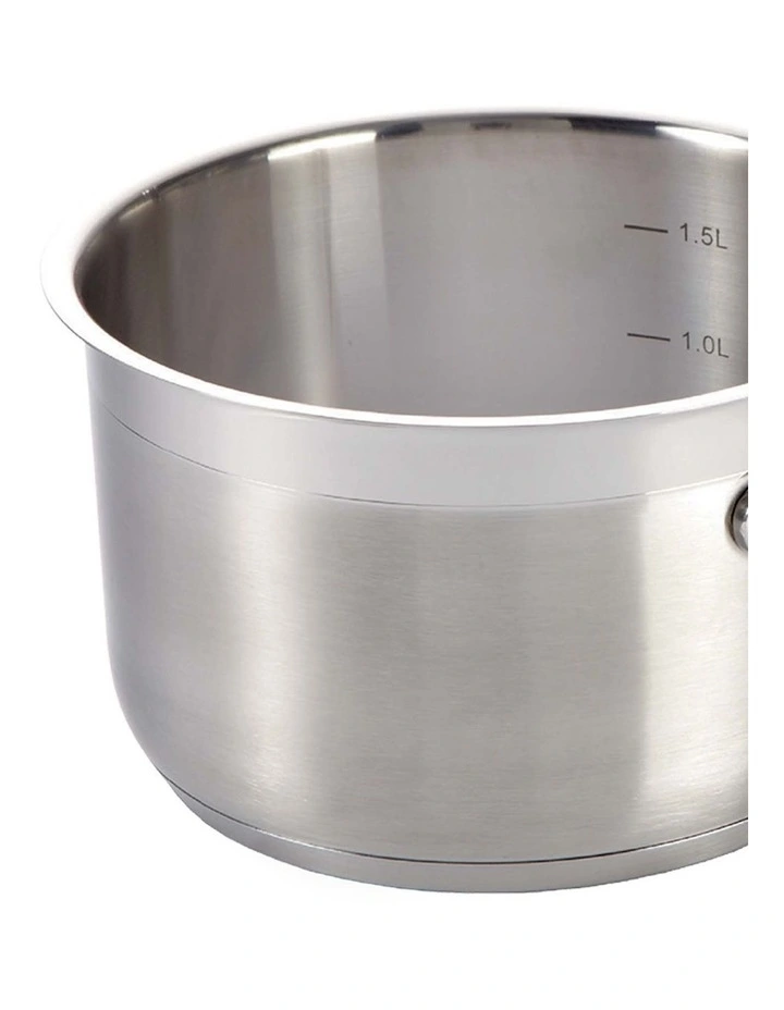Baccarat IconiX Saucepan With Lid 16cm in Silver image 4
