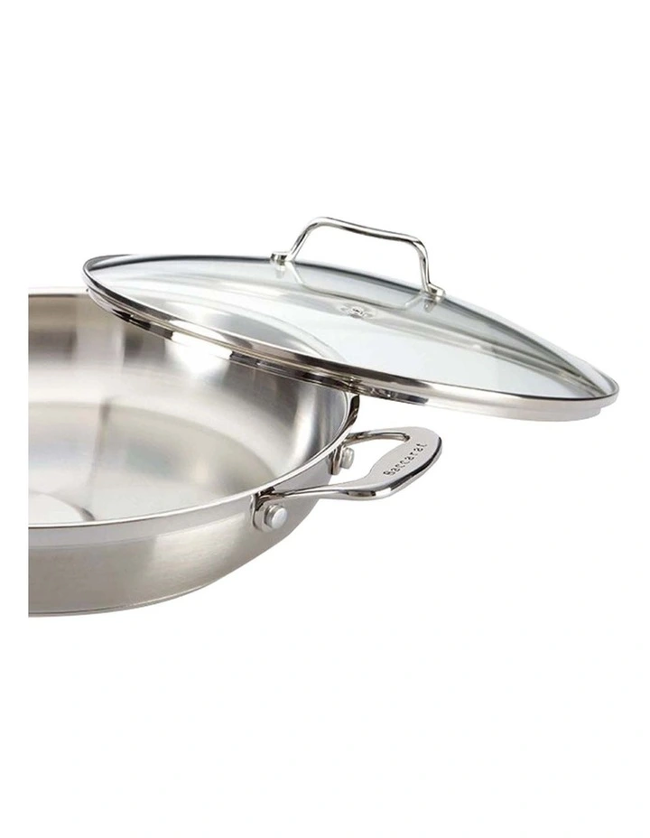 Baccarat iconiX Chef Pan With Lid 32cm in Silver image 4