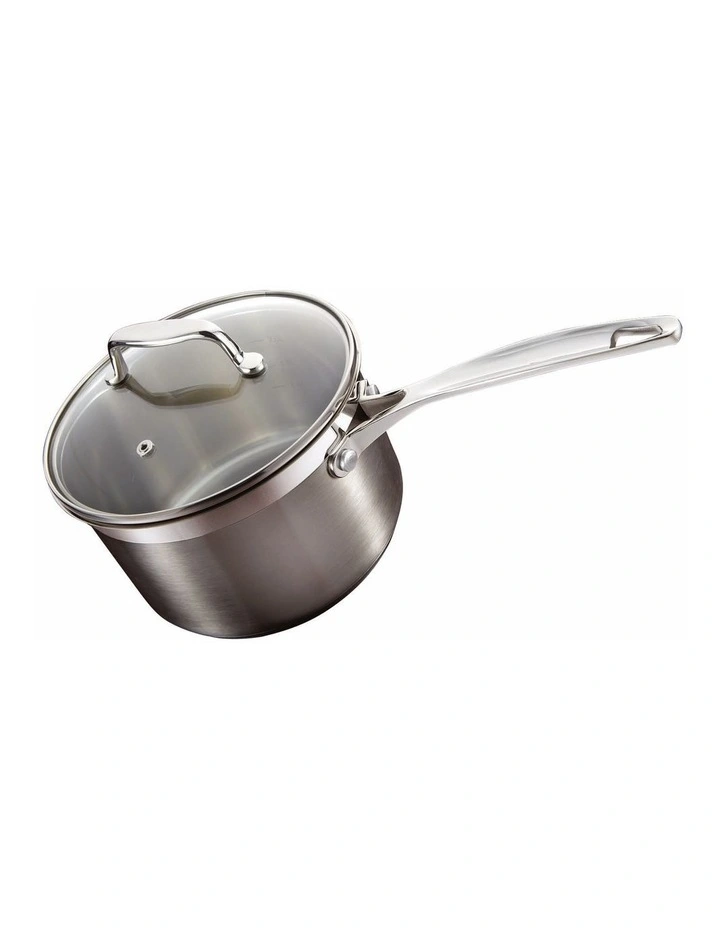 Baccarat iconiX Saucepan With Lid 18cm in Silver image 6