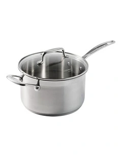 Baccarat IconiX Saucepan With Lid 20cm in Silver