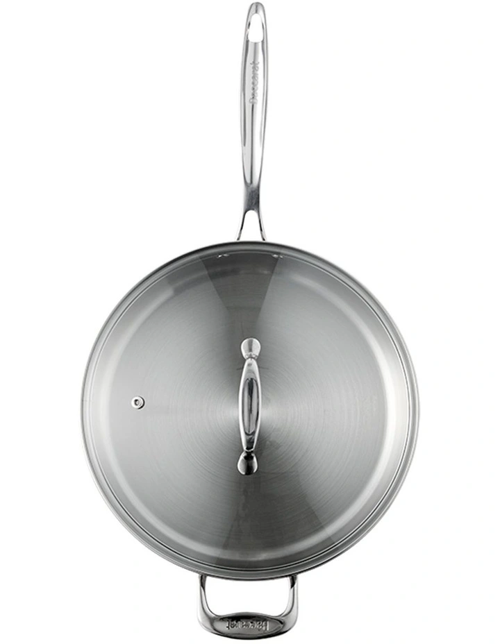 Baccarat IconiX Saute Pan With Lid 28cm in Silver image 2