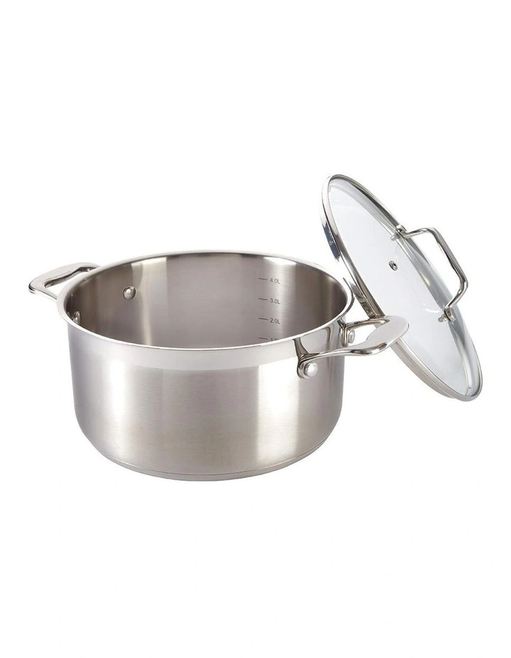 Baccarat Iconic Casserole With Lid 24cm in Grey image 1