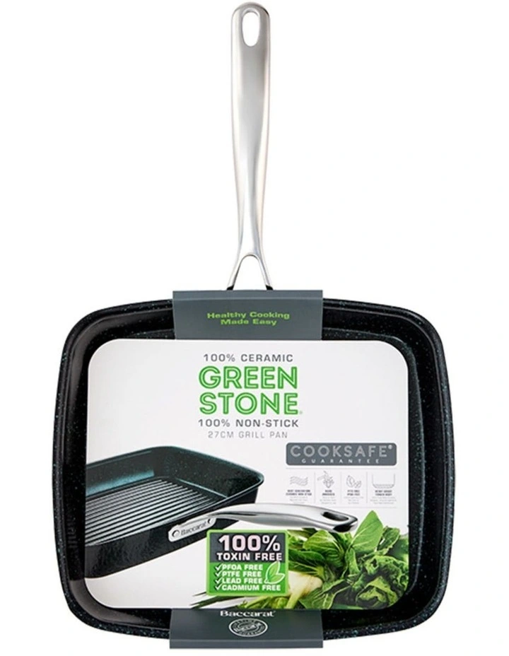 Baccarat GREEN STONE Ultimate Grill 27cm in Black image 6