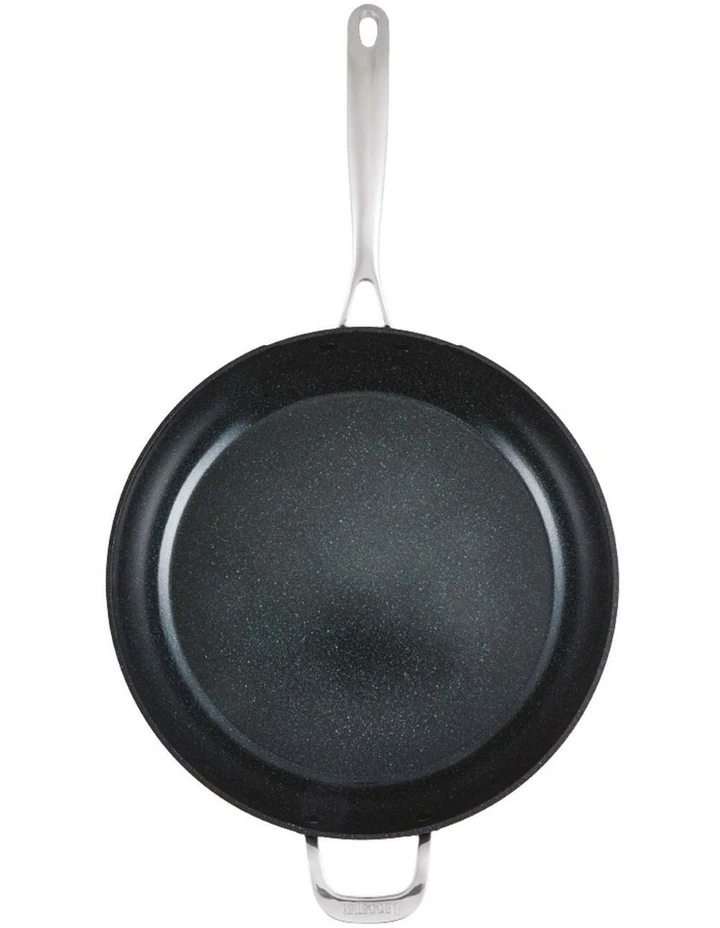 Baccarat GREEN STONE Frypan With Handle 32cm in Black image 1