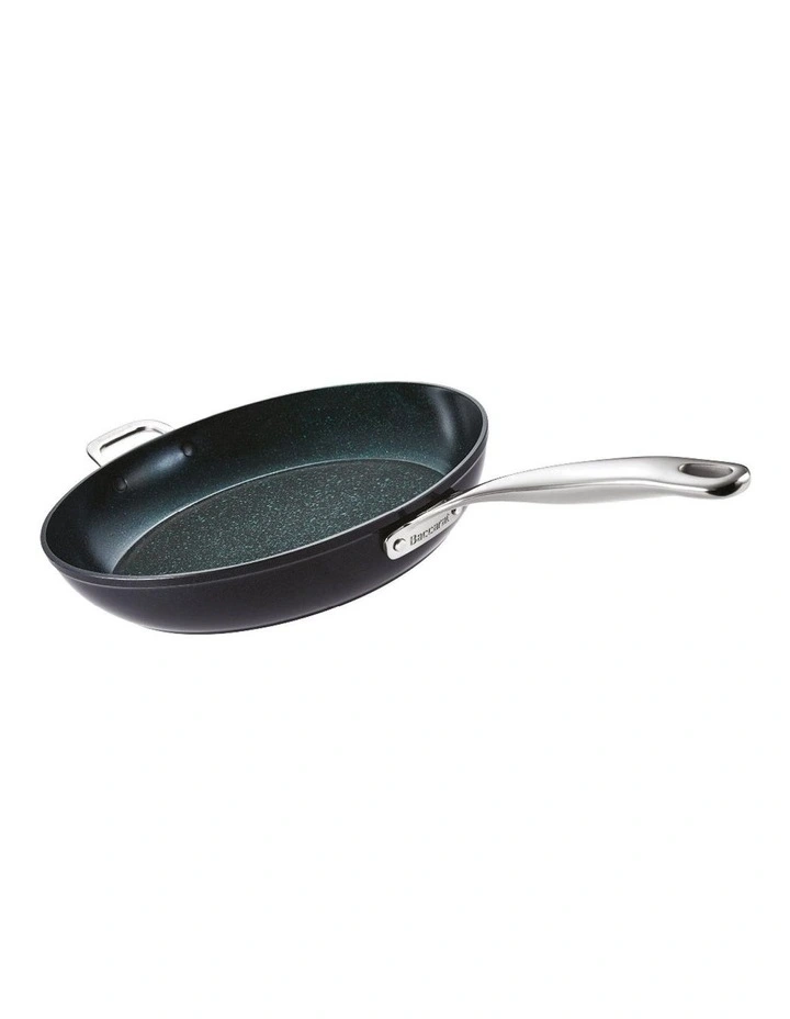 Baccarat Stone Frypan With Handle 32cm in Black image 3