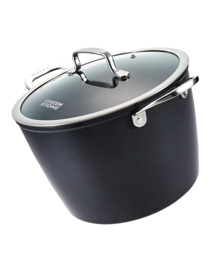 Baccarat Stone Stockpot With Lid 26cm in Black image 1