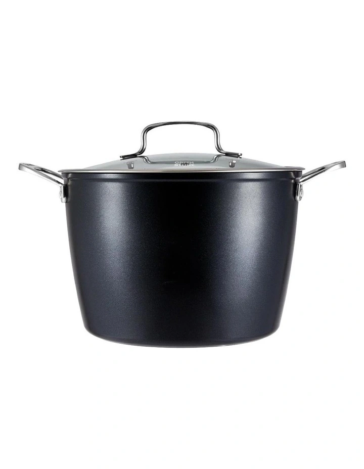 Baccarat Stone Stockpot With Lid 26cm in Black image 2