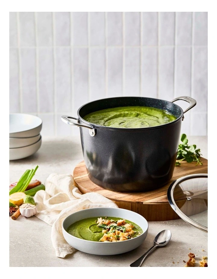 Baccarat GREEN STONE Stockpot With Lid 26cm in Black image 5