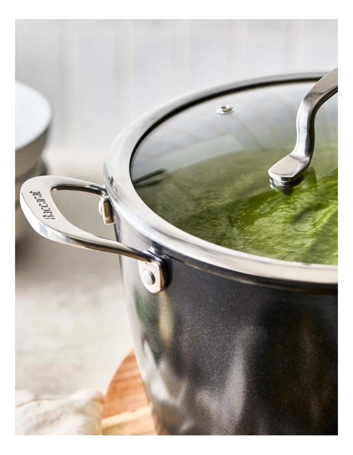 Baccarat Stone Stockpot With Lid 26cm in Black image 5