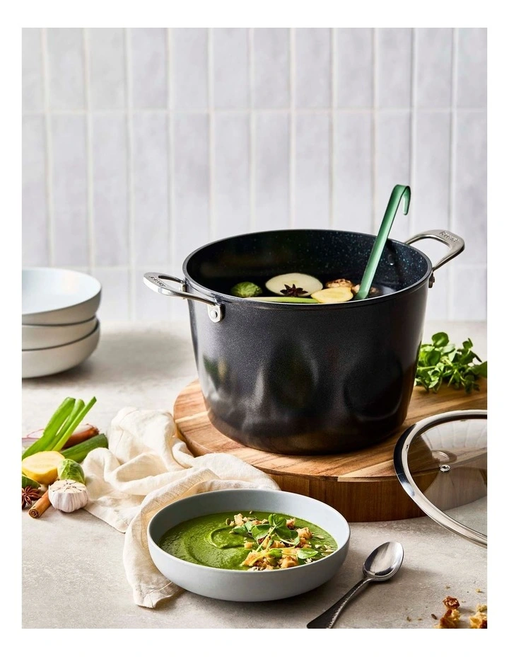 Baccarat GREEN STONE Stockpot With Lid 26cm in Black image 6