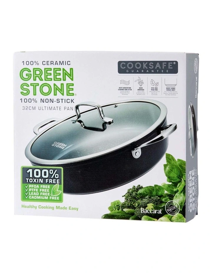 Baccarat GREEN STONE Ultimate Pan 32cm in Black image 3