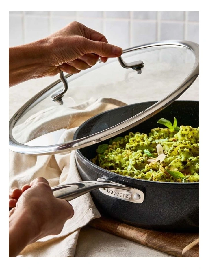 Baccarat Stone Chef Pan 28cm in Black image 5