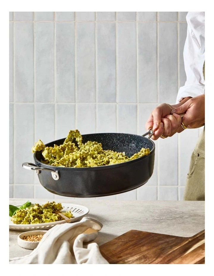 Baccarat Stone Chef Pan 28cm in Black image 7