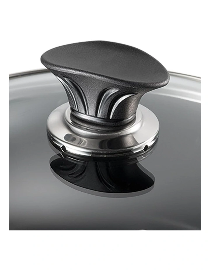 Baccarat Glass Lid 28cm in Clear image 2