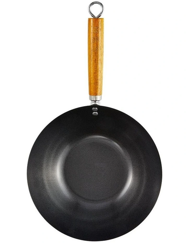 Soffritto Carbon Steel Wok 26cm in Grey image 1
