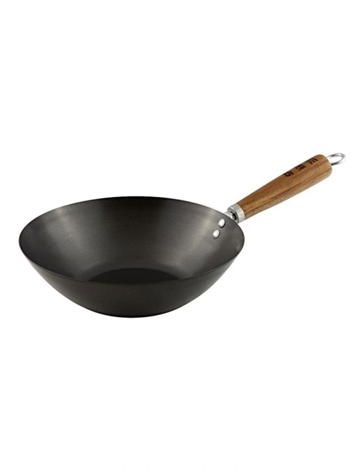 Soffritto Carbon Steel Wok 26cm in Grey image 2