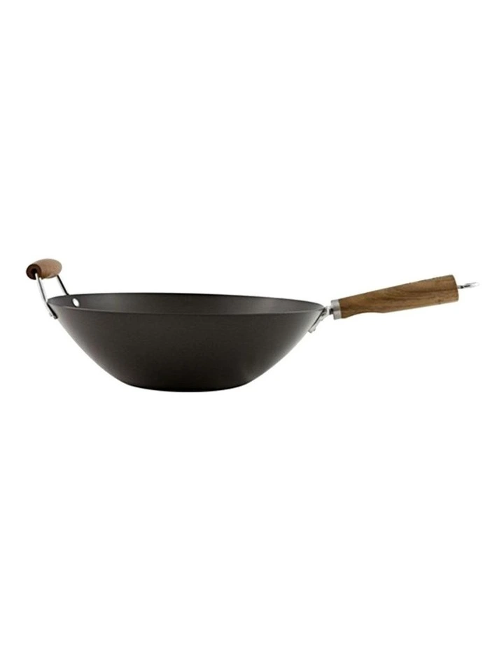 Soffritto Carbon Steel Wok 35cm in Grey image 1