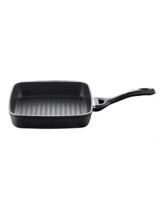 Baccarat iD3 CS Griddle With Bakelite Handle 26cm in Black