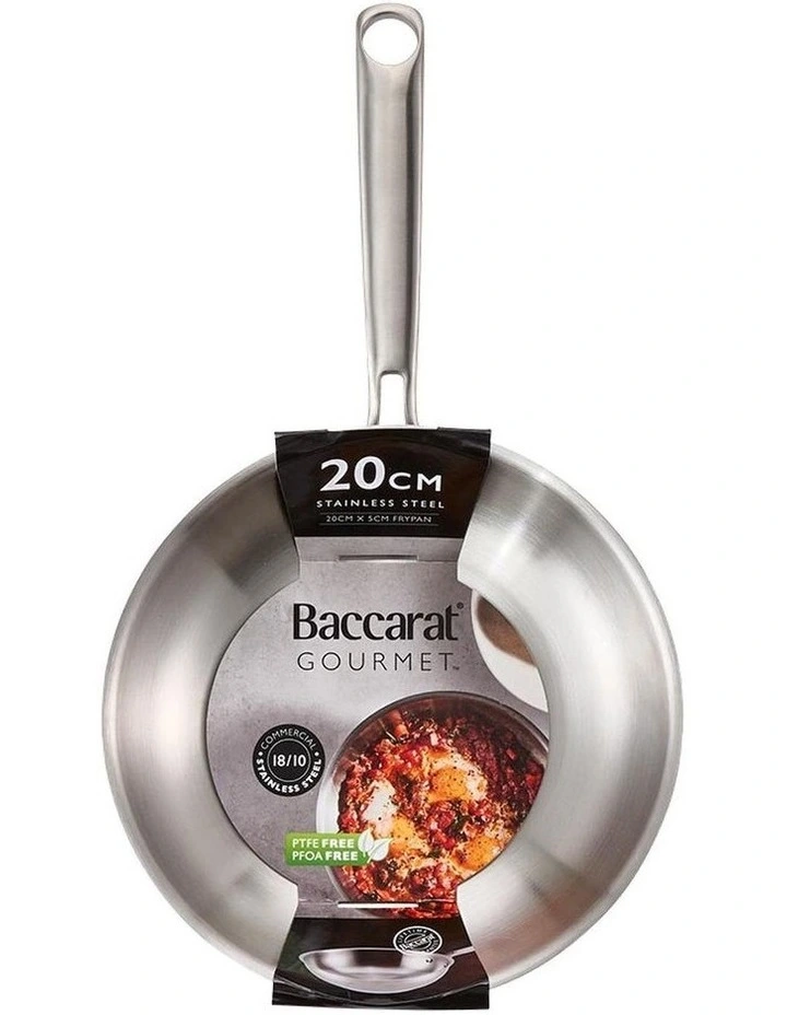Baccarat Gourmet Frypan 20cm in Silver image 5