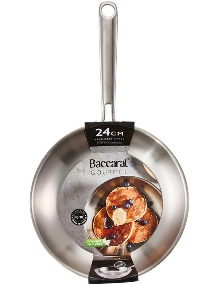 Baccarat Gourmet Frypan 24cm in Silver image 5