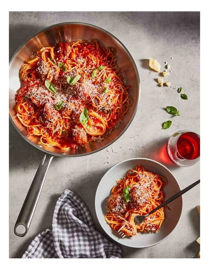 Baccarat Gourmet Frypan 30cm in Silver image 3