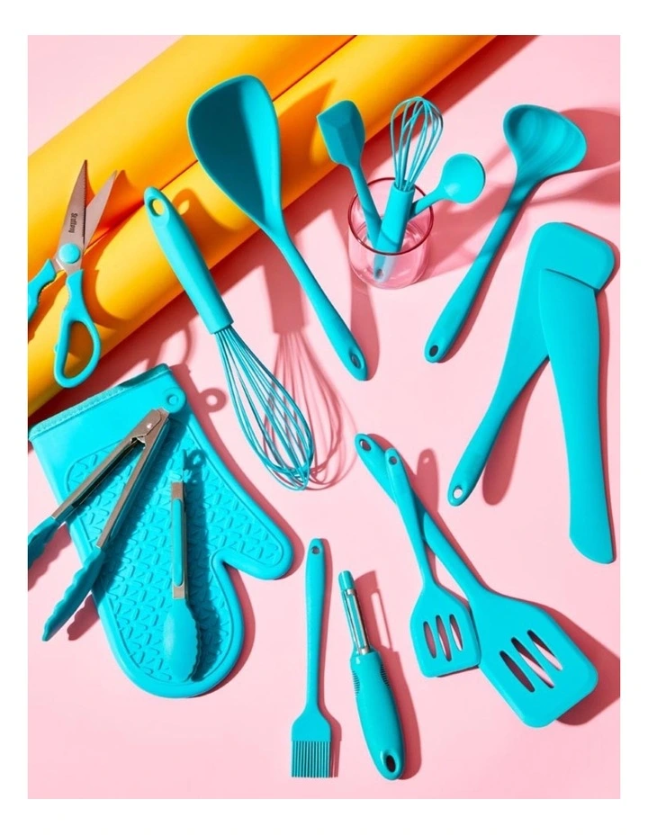 Scullery Kolori Mini Spatula in Teal image 2