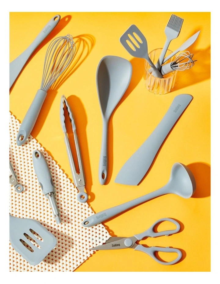Scullery Kolori Slotted Turner in Grey image 3
