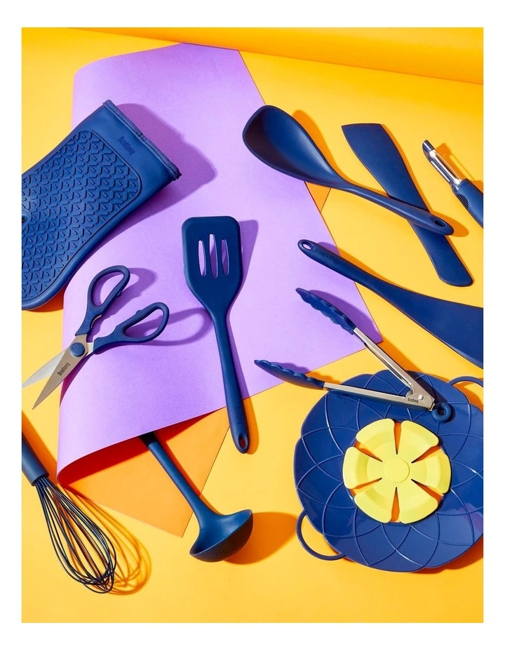 Scullery Kolori Spoon in Navy image 2