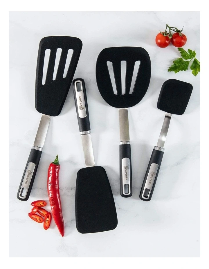 Easy Grips Silicone Spatula in Black image 2