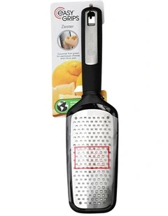 Easy Grips Pro Fine Zester Grater in Silver