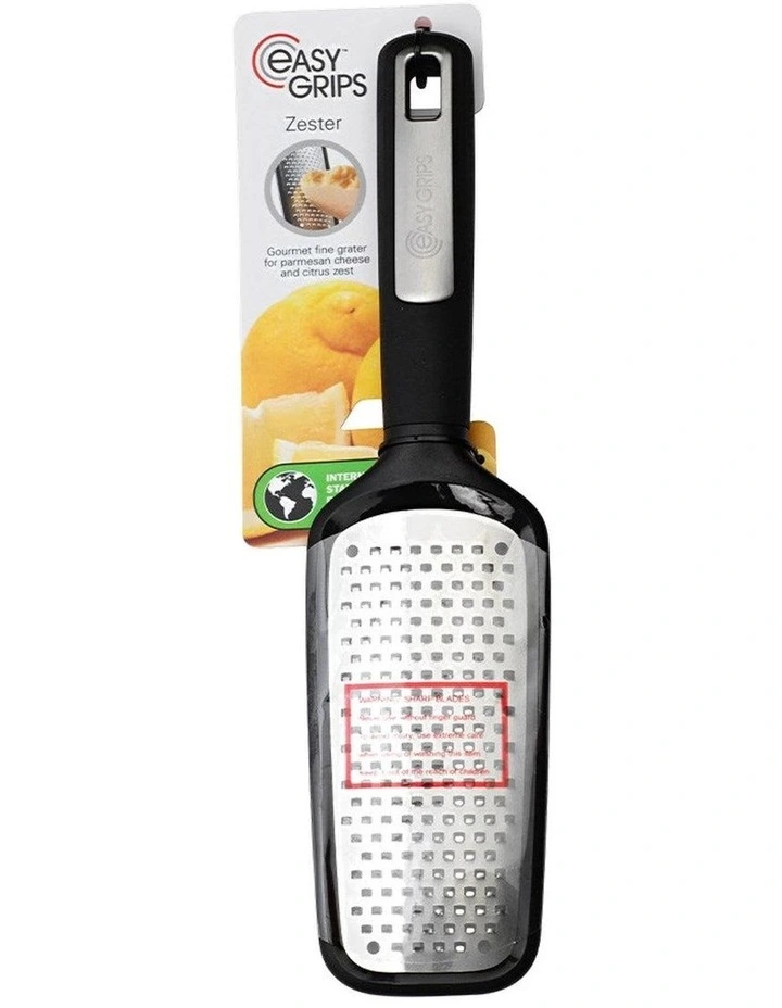 Easy Grips Pro Fine Zester Grater in Silver image 1