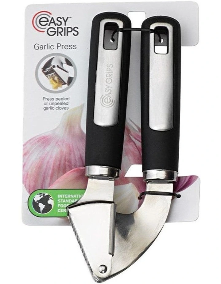 Easy Grips Pro Garlic Press in Black image 1
