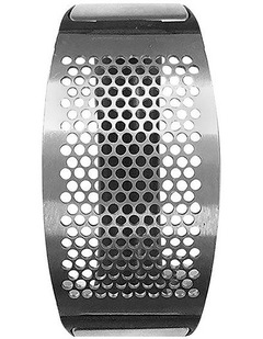 Easy Grips Rocking Garlic Crusher 11cm in Silver