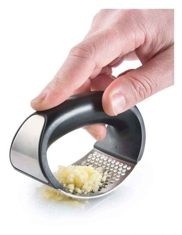 Easy Grips ROCKing Garlic Crusher 11cm in Silver image 3