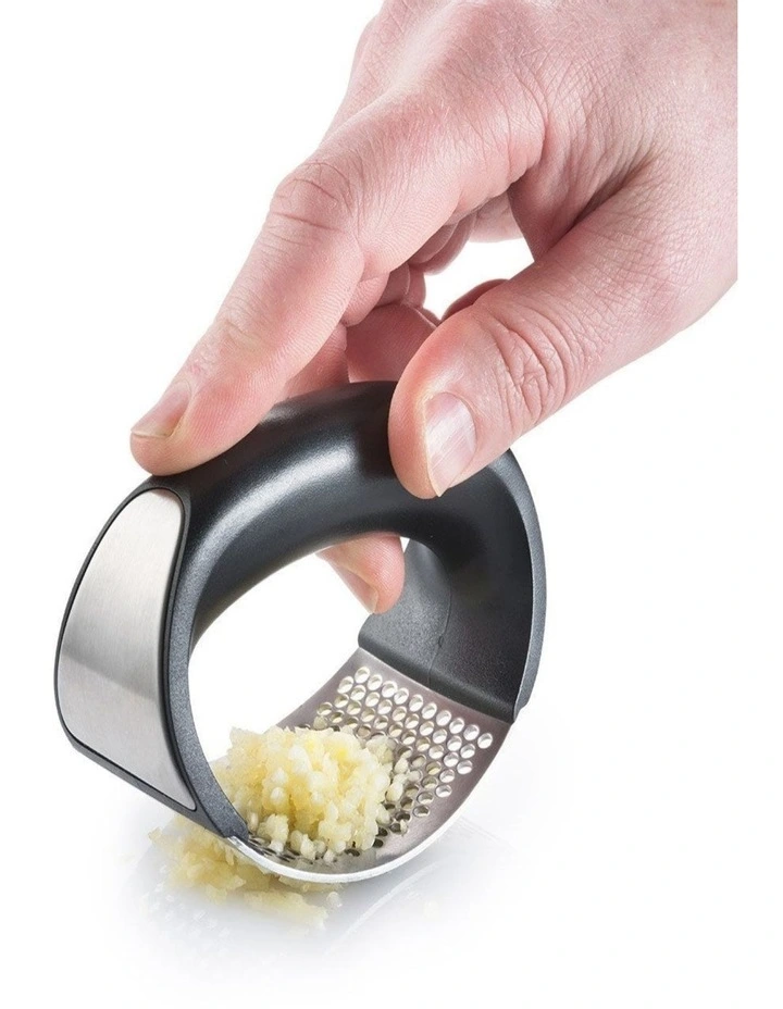 Easy Grips ROCKing Garlic Crusher 11cm in Silver image 4