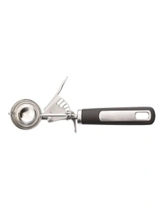 Easy Grips Ice Cream Scoop with Lever in Silver