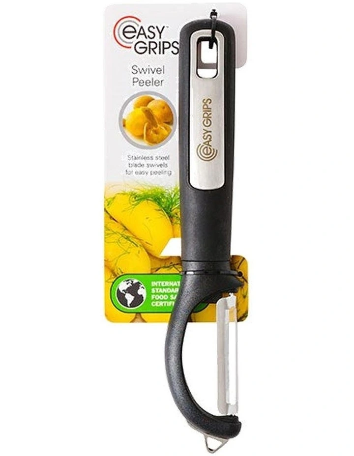 Easy Grips Swivel Peeler in Black image 3