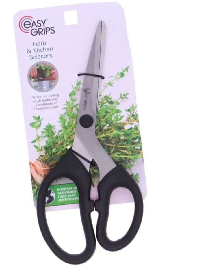 Easy Grips Herb & Kitchen Scissors in Black image 2
