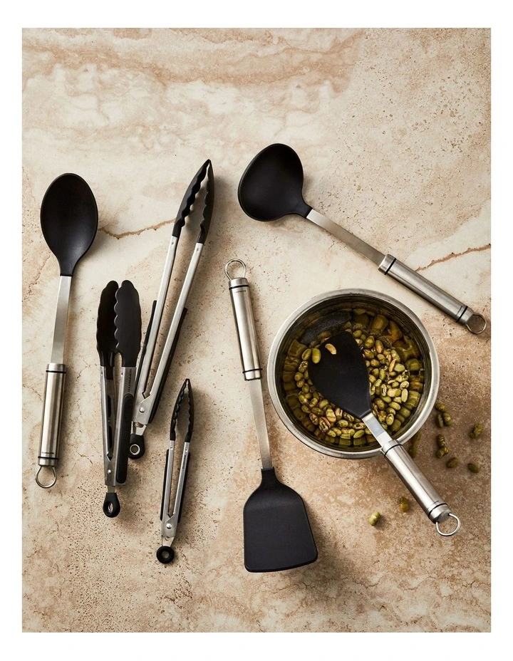 Soffritto A-Series Mini Tongs in Silver image 3