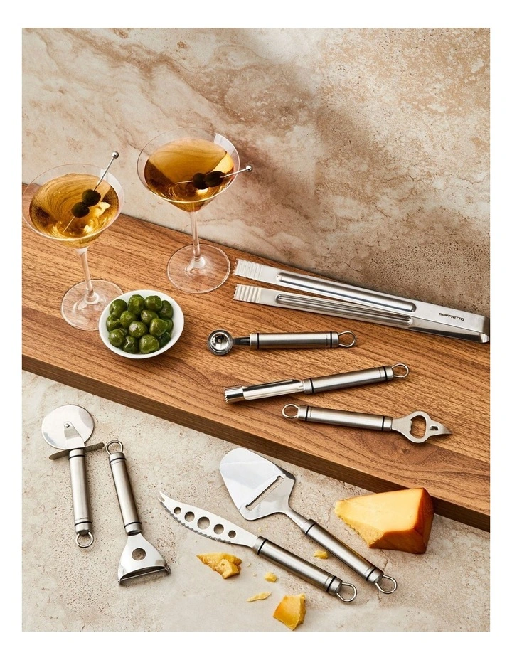Soffritto A-Series Stainless Steel Cheese Peeler in Silver image 3