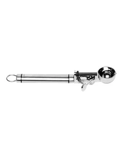 Soffritto A-Series Stainless Steel Lever Cookie Scoop in Silver