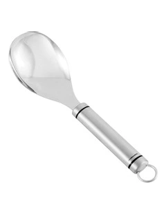 Soffritto A-Series Stainless Steel Rice Spoon in Silver